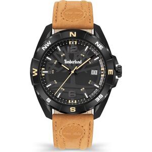 Timberland Brown Leather Dress Men's Watch